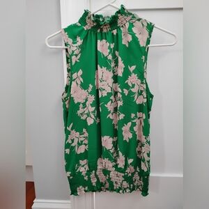 Sienna Sky Green Floral Blouse